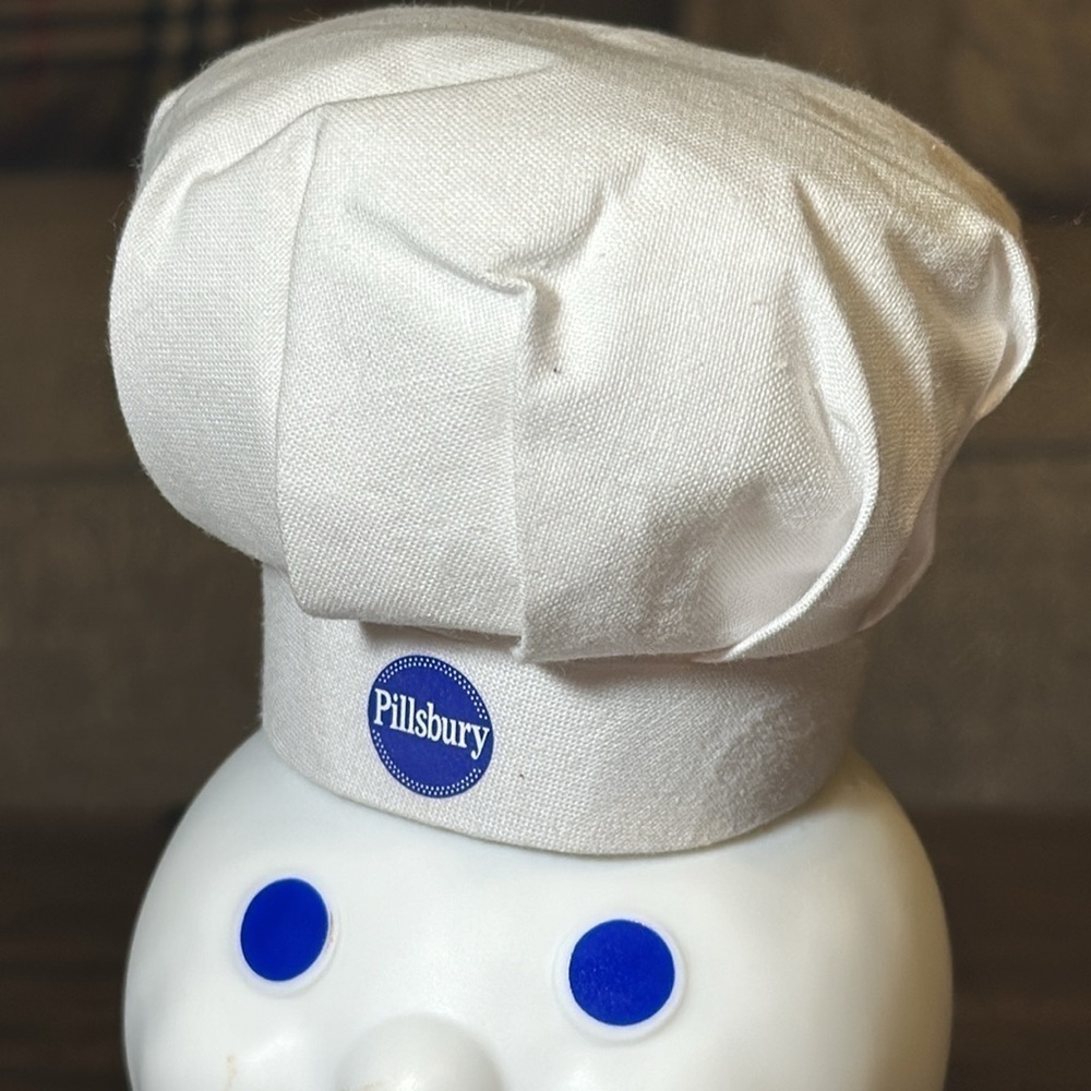 VTG The Pillsbury Company Pillsbury Doughboy Ceramic Adjustable HatArms Cookbook - Picture 5 of 16
